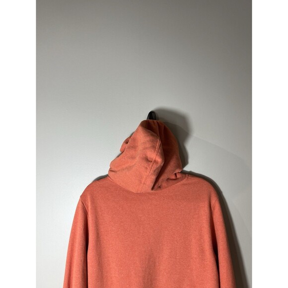 NORTH FACE Men's Medium Orange Hoodie Sweatshirt Outdoors Nature - Picture 7 of 9